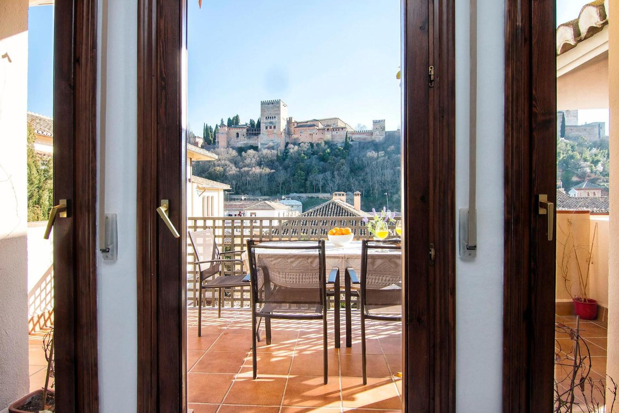 Chezmoihomes Alhambra Penthouse 2 Private Terraces กรานาดา ภายนอก รูปภาพ