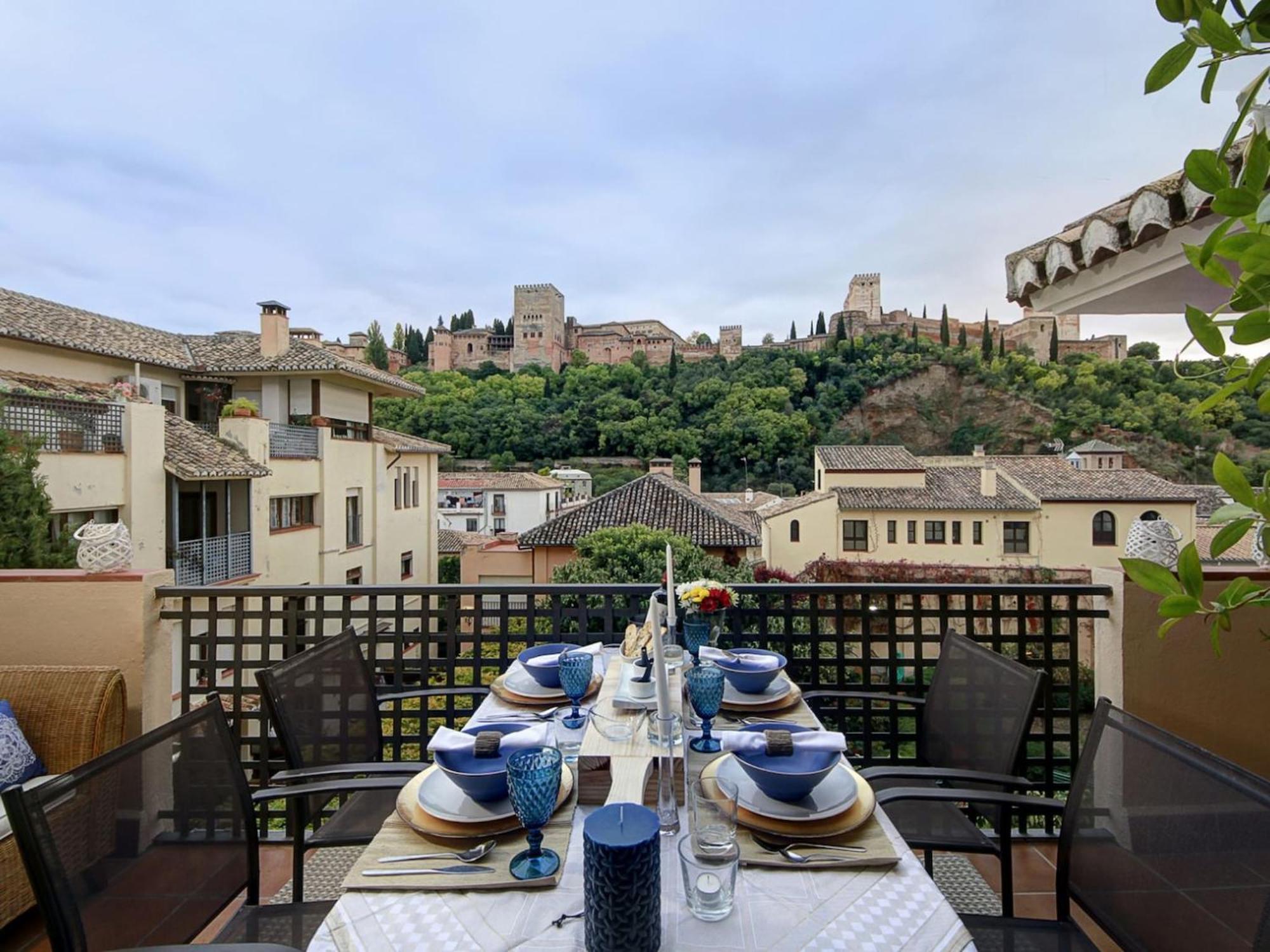 Chezmoihomes Alhambra Penthouse 2 Private Terraces กรานาดา ภายนอก รูปภาพ